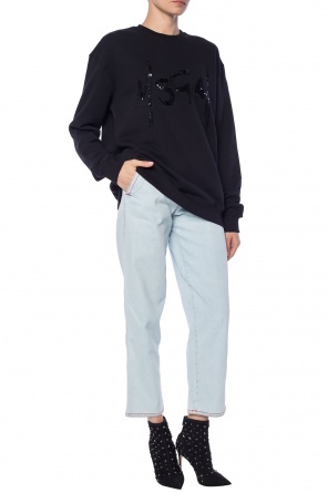 Bluza dresowa z logo, zdjęcie 2 Bluza dresowa z logo od MSGM